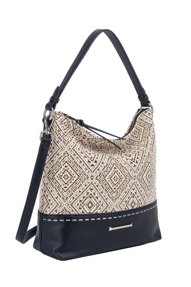 Atlantis slouchy shoulder Gionni bag  11G2738-BLACK-1
