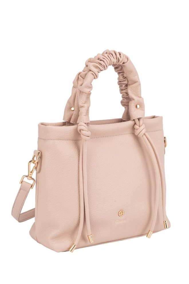 Kraken grab Gionni bag with ruched detail  11G2756-ROSE-1