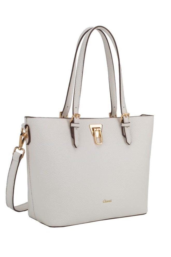 Starfish tote Gionni bag with buckle  11G2769-CREAM-1