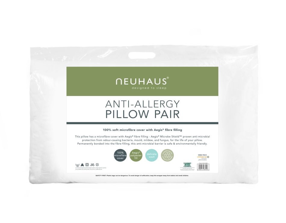 Neuhaus anti-allergy pillow pair 2684