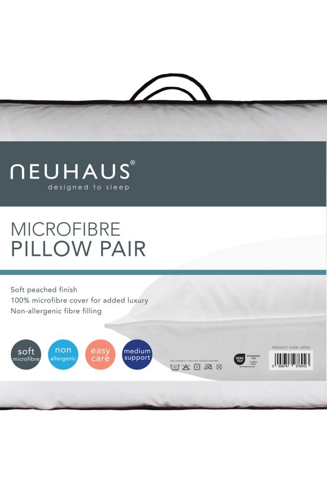 Neuhaus microfibre pillow pair 2935