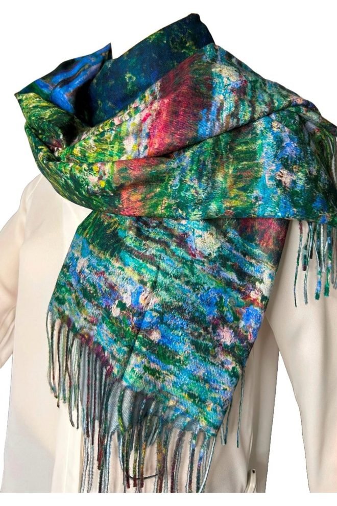 Water Lily Bridge Scarf PS01-57-1