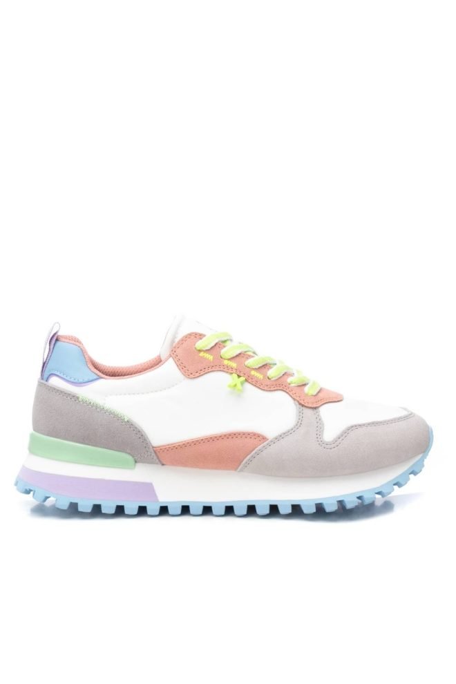 XTI multicolor vintage trainer 144079-WHI-1