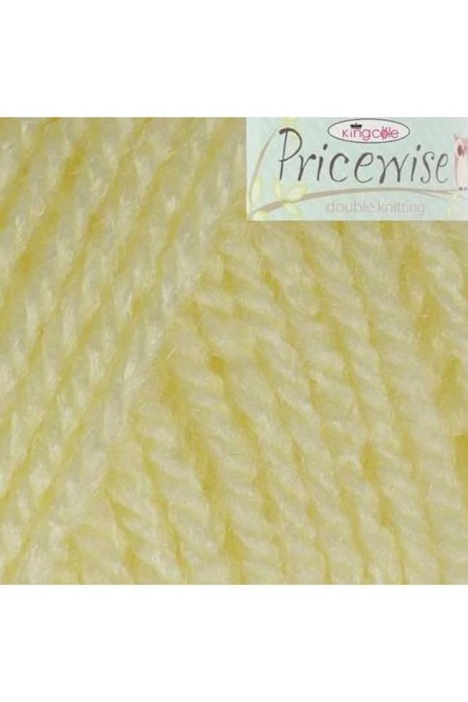 King Cole Pricewise DK 100g Baby Lemon 15