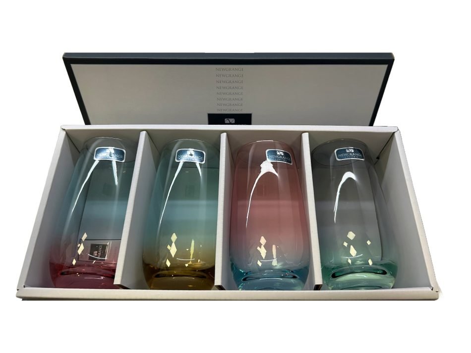 Two tone lustre hiball glasses, set of 4  1710051-1 - Image 2