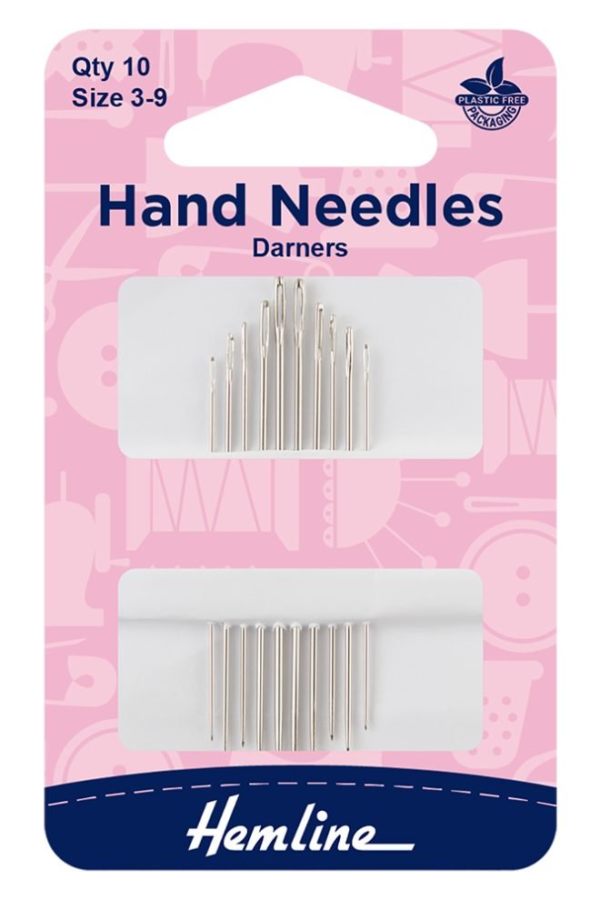 Darners hand needles size 3-9 10 pcs 204.39