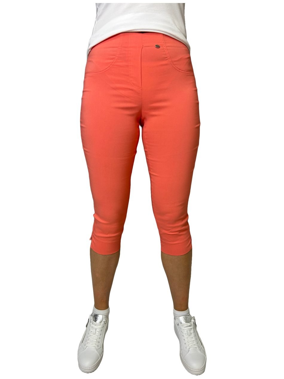 Pinns Rose coral trousers   226C-CORAL-1