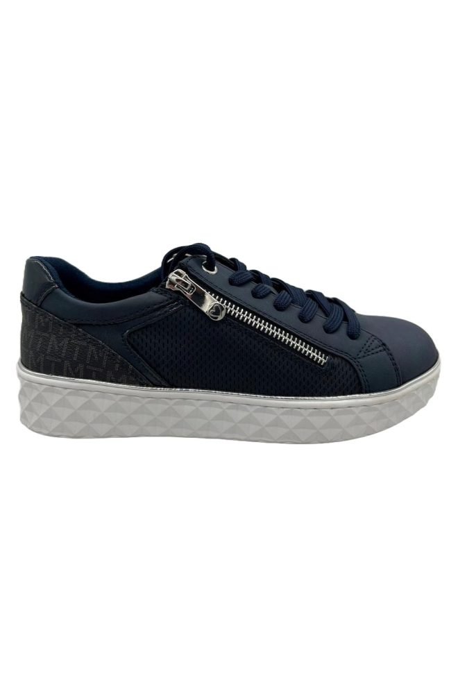 Marco Tozzi midnight city edge trainer 23709-NAVY-1