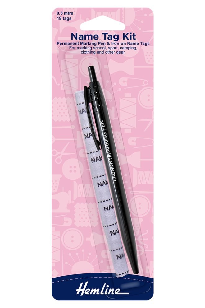 Name tag kit 30cm, 18 tags ?293.T