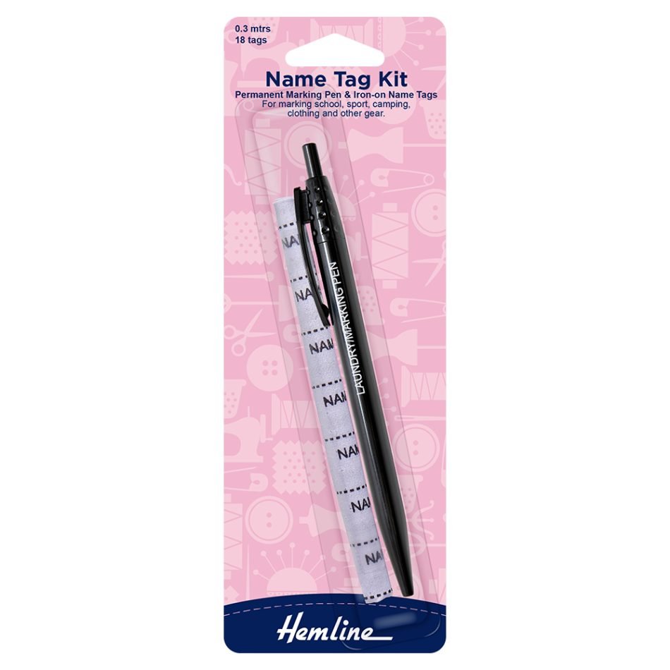 Name tag kit 30cm, 18 tags ?293.T