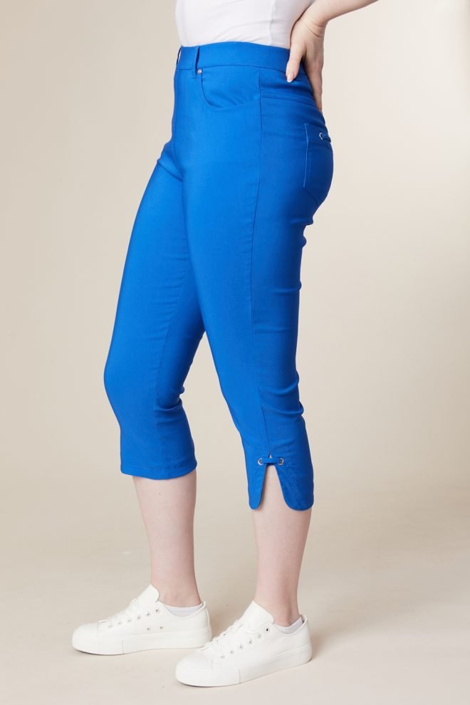 Jessica Graaf  royal blue capri pants 29912-025