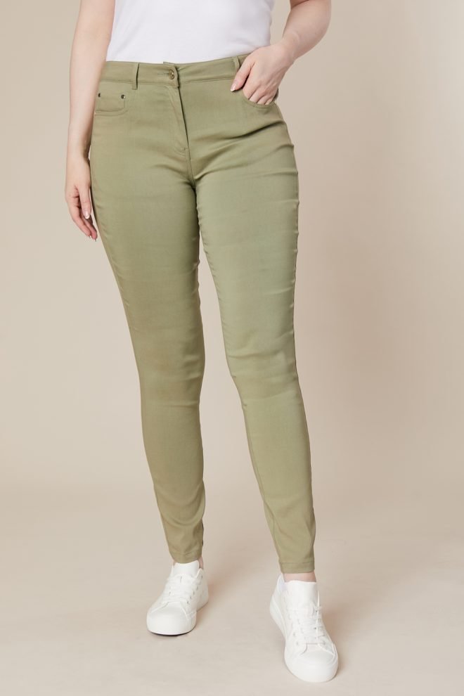 Jessica Graaf olive pants 29951-037