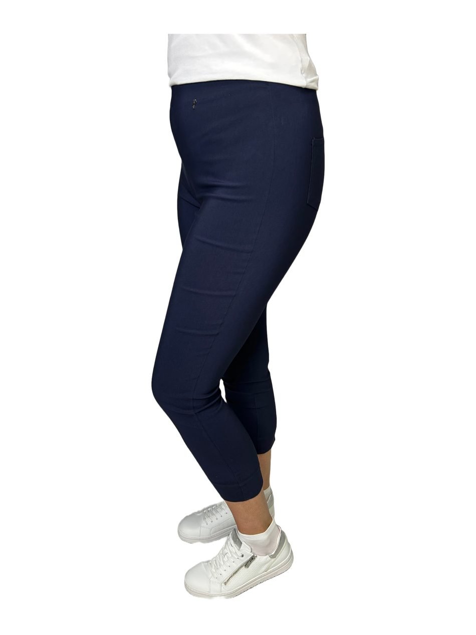 Pinns Buttercup navy trousers   302CT-NAVY-1 - Image 4