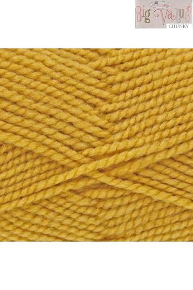 King Cole Big Value Chunky 100g Mustard 3312