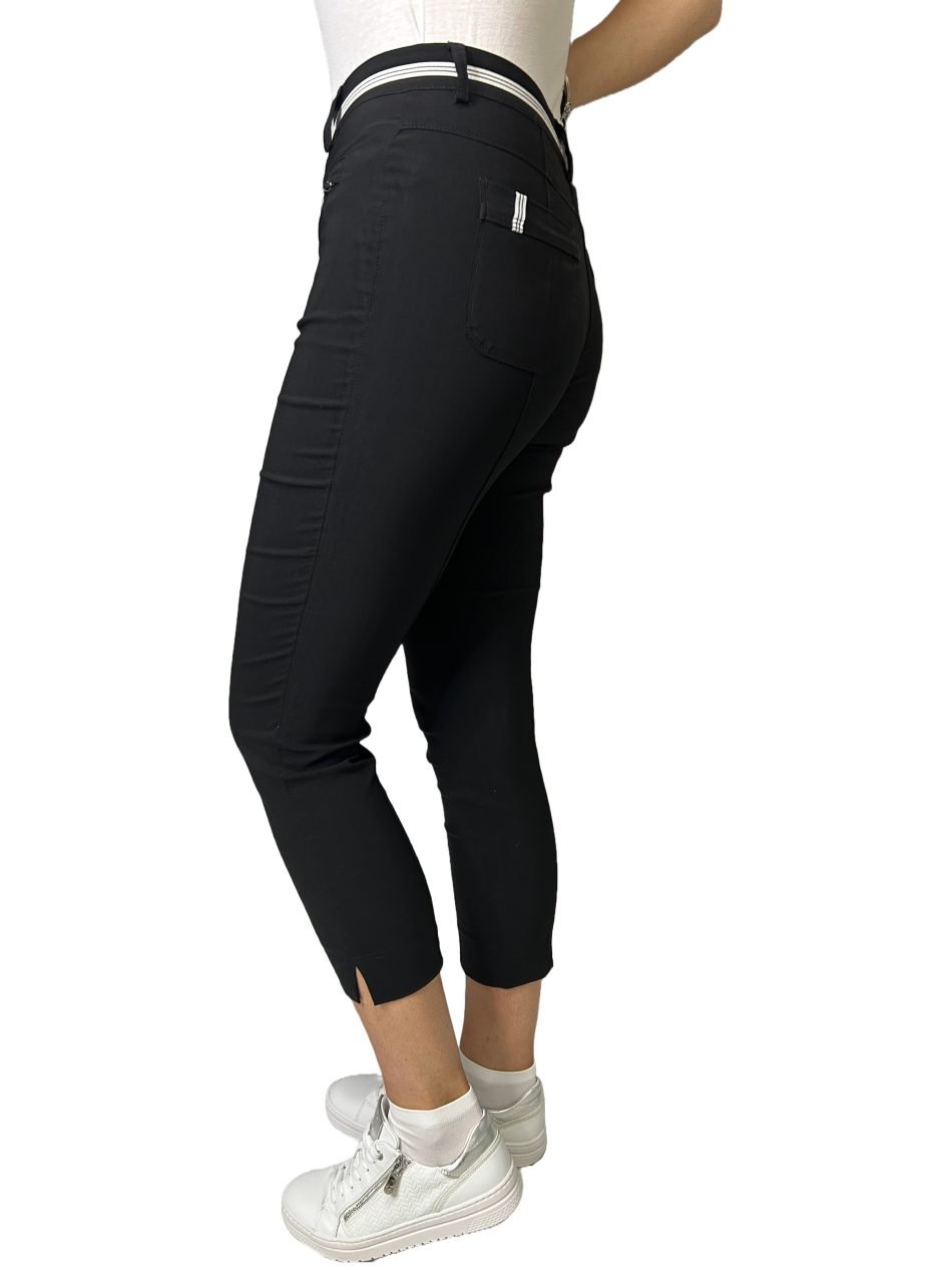 Pinns Ankle Grazer black trousers 378CT-BLK-1 - Image 4
