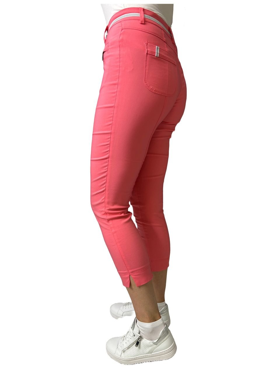 Pinns Ankle Grazer coral trousers 378CT-CORAL-1 - Image 4