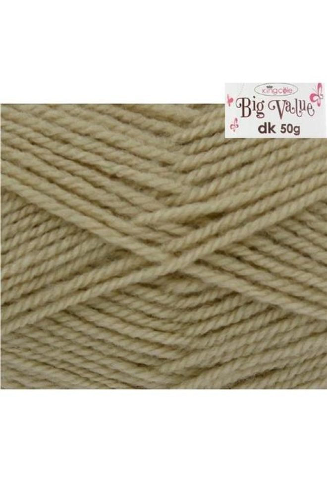 King Cole Big Value DK 50g Sand 4022