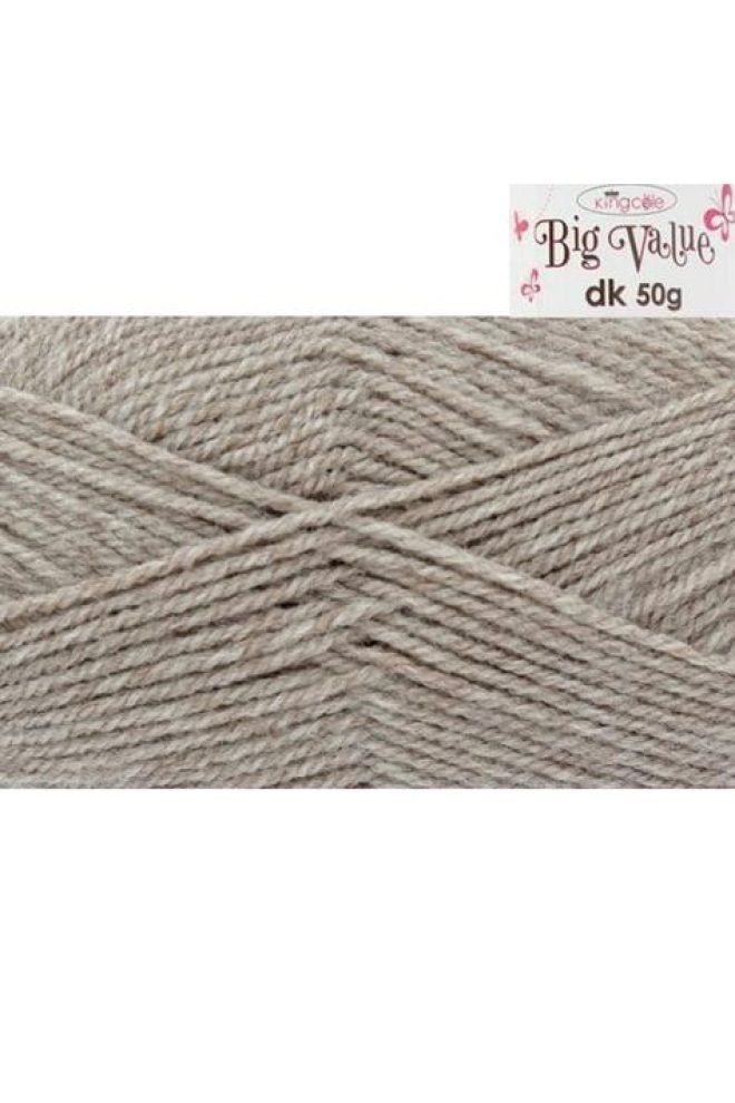 King Cole Big Value DK 50g Taupe 4023