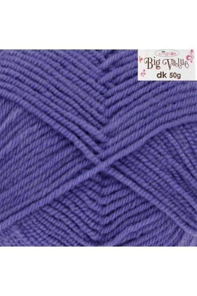 King Cole Big Value DK 50g Violet 4038