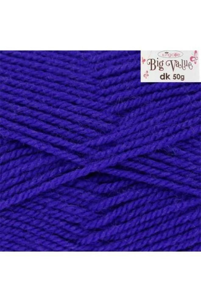 King Cole Big Value DK 50g Purple 4039
