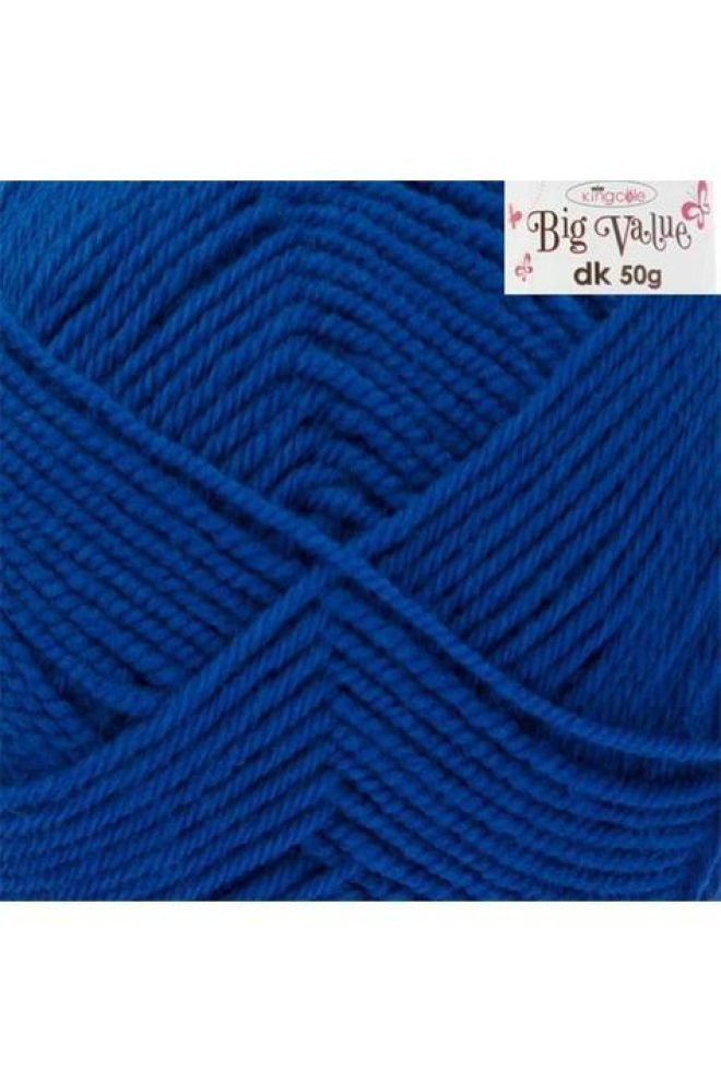 King Cole Big Value DK 50g Royal 4041
