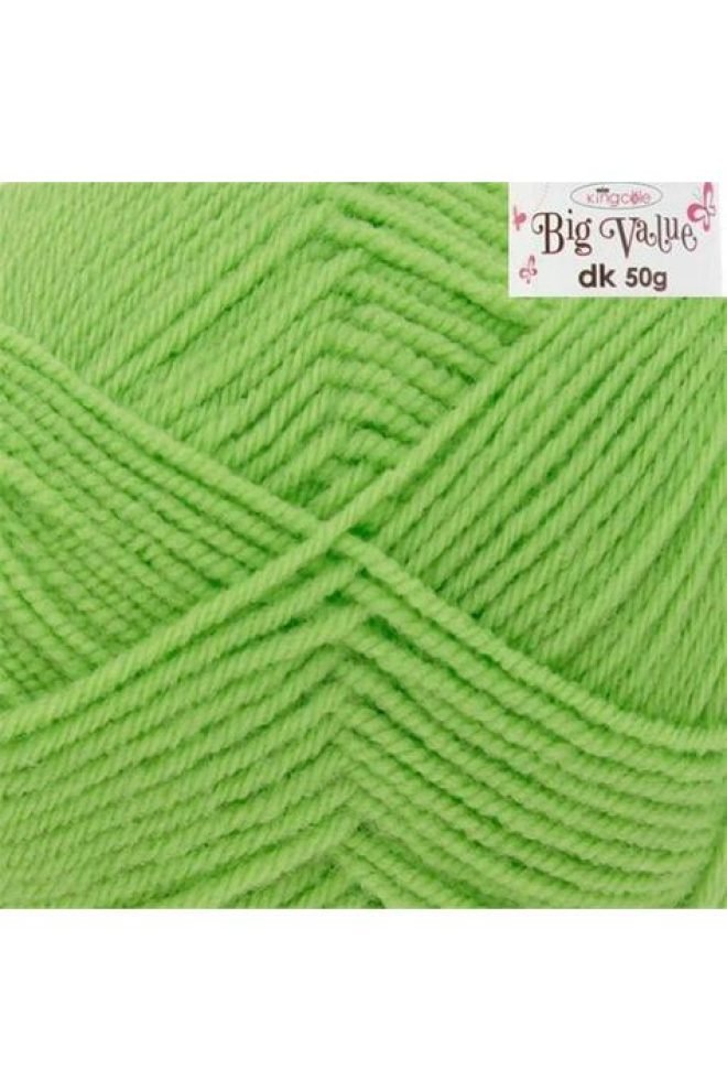 King Cole Big Value DK 50g Lime 4049
