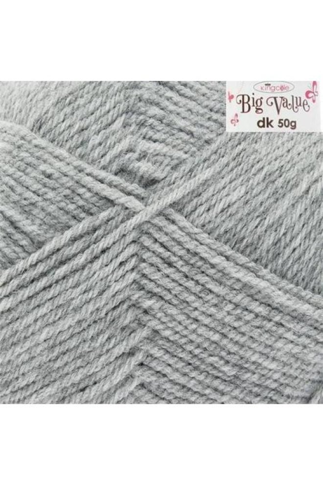 King Cole Big Value DK 50g Platinum 4051