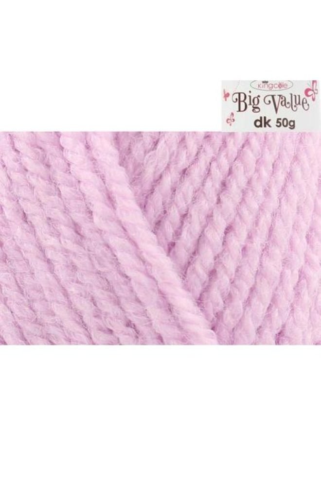 King Cole Big Value DK 50g Lilac Blossom 4074