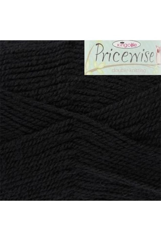 King Cole Pricewise DK 100g Black 48