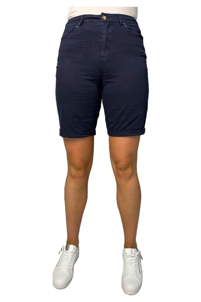 Pinns cotton chino short  navy 548SH-NAV-1