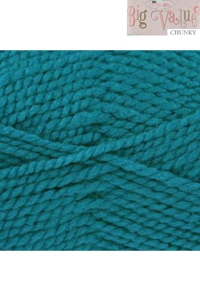 King Cole Big Value Chunky 100g Petrol 552