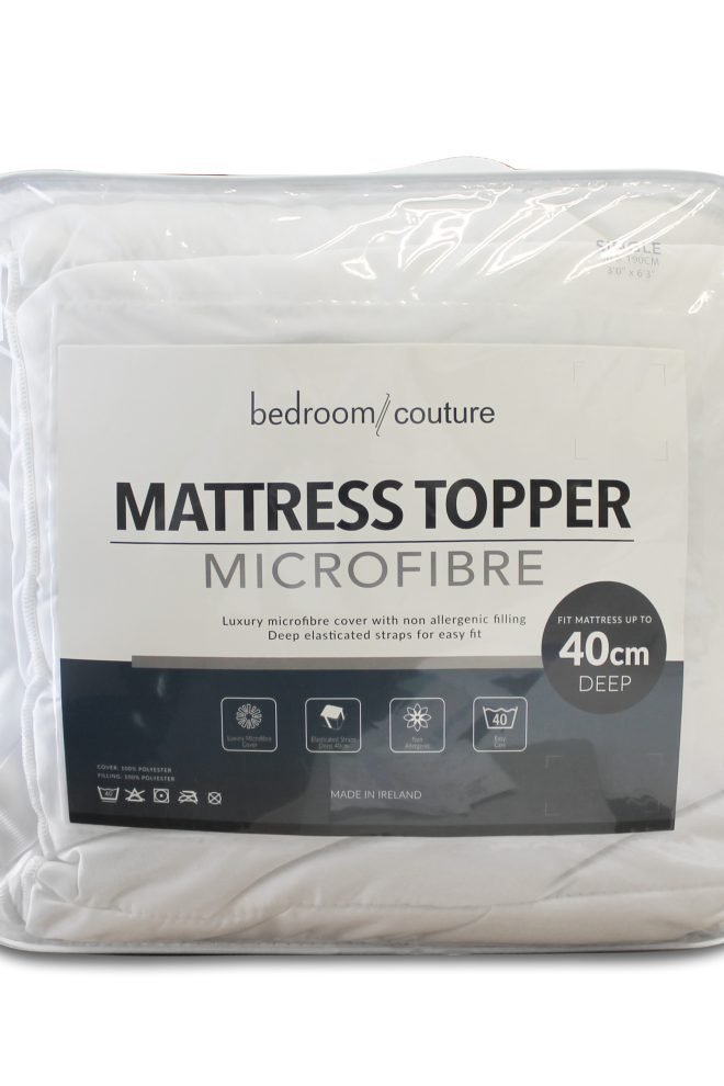 Microfibre mattress topper 6413