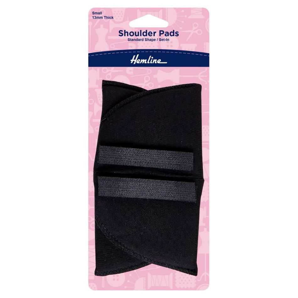 Small shoulder pads set in black 902.SB