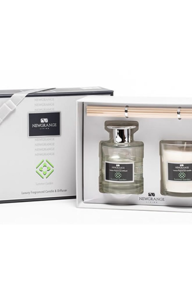 Summer Garden, luxury candle & diffuser gift set 9050-1