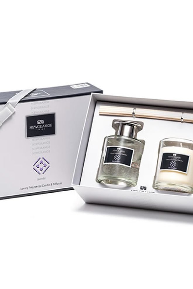 Lavender luxury candle & diffuser set 9124-1