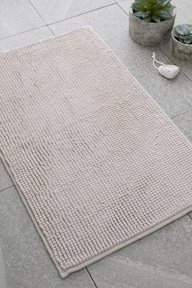 Bobble bath mat - natural. Size: 50x80cm BBMAT-NAT-1