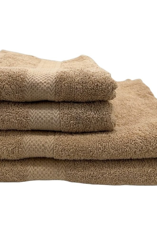 Bundle of four towels BEIGE-BUNDLE-1