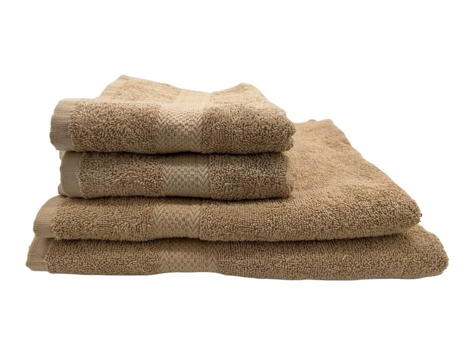 Bundle of four towels BEIGE-BUNDLE-1