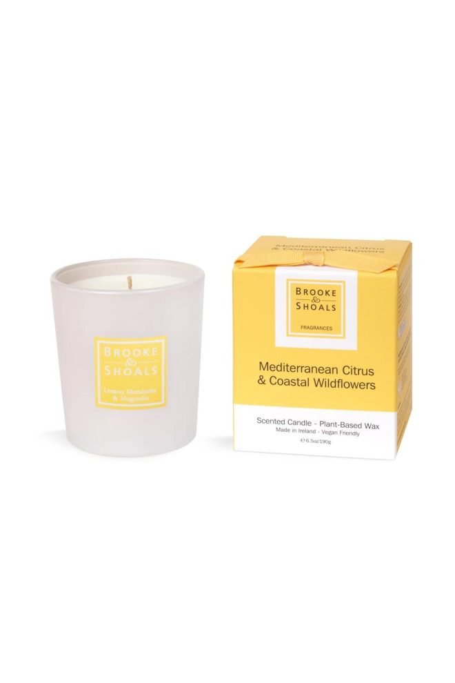 Scented candle - mediterranean cirus & coastal wildflowers CAN-MCCW-1