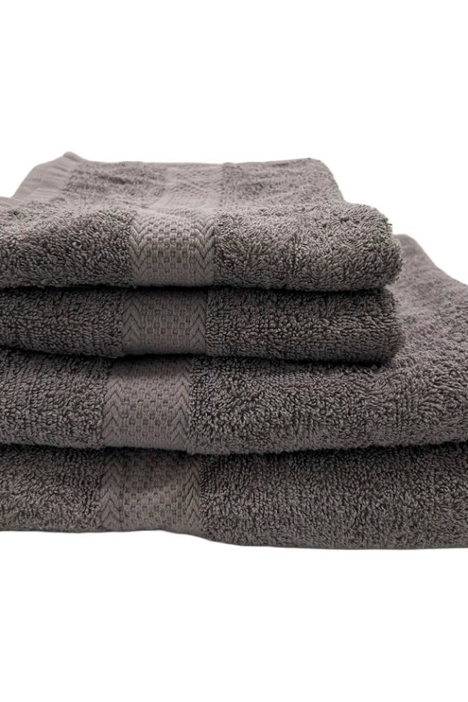 Bundle of four towels CHARCOAL-BUNDLE-1