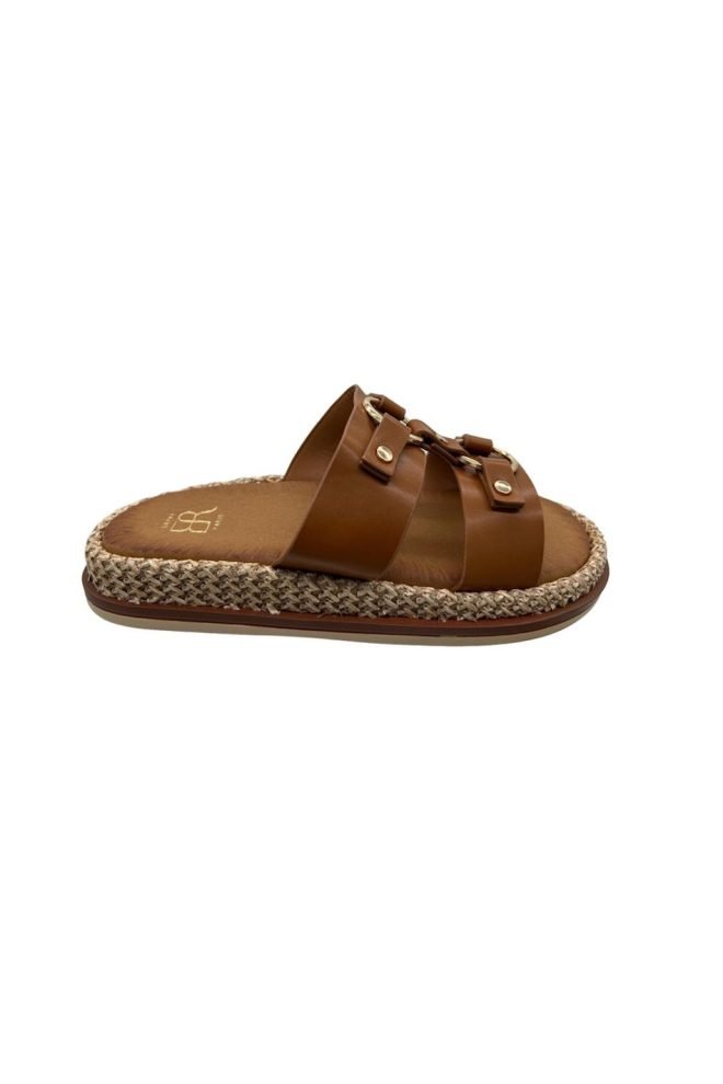 Erynn buckle espadrille sandals EL-833-CAM-1