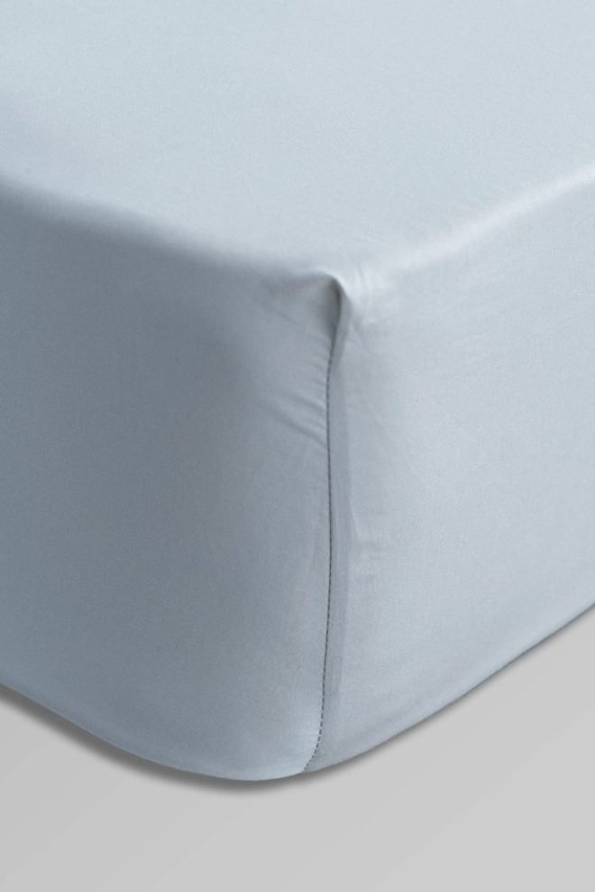 Extra deep (depth: 35cm)  fitted sheet  duckegg EXDEEP-DUCKEGG-1