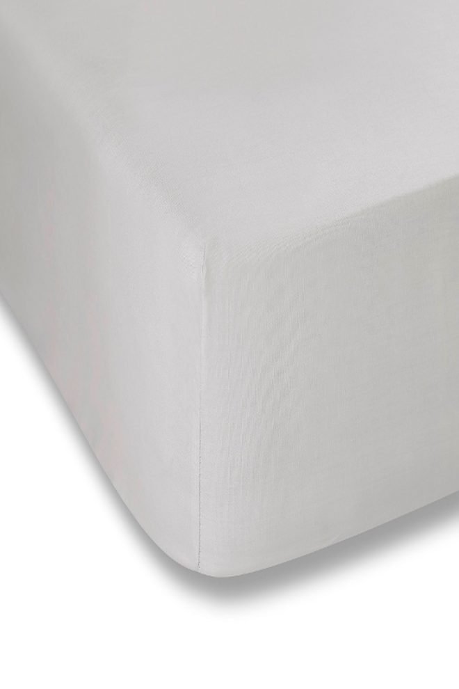 Extra deep (depth: 35cm)  fitted sheet  grey EXDEEP-GREY-1