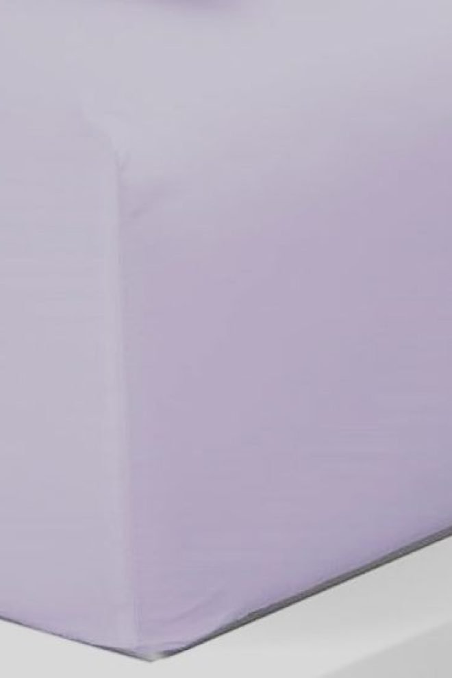 Extra deep (depth: 35cm)  fitted sheet lilac EXDEEP-LILAC-1