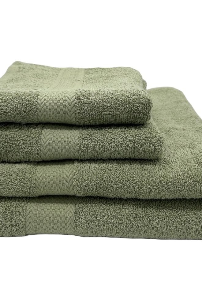 Bundle of four towels GREEN-BUNDLE-1