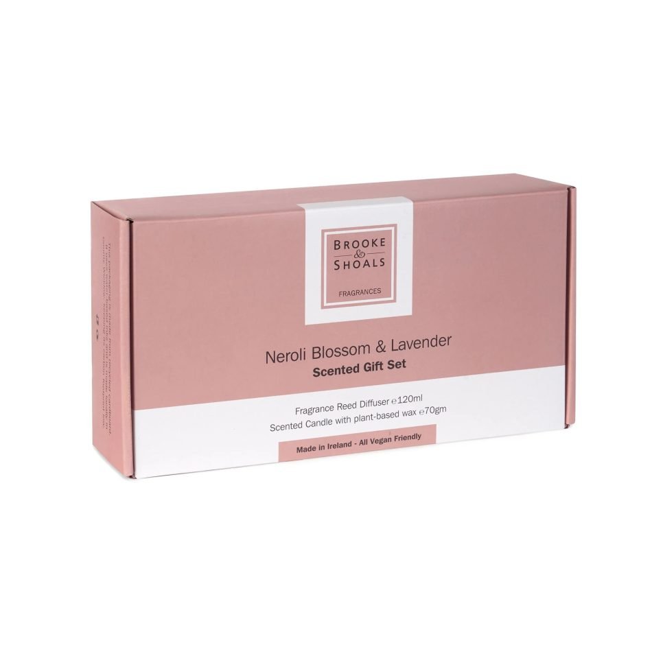 Gift set:  diffuser and small candle - neroli blossom & lavender GS-NL-1 - Image 2
