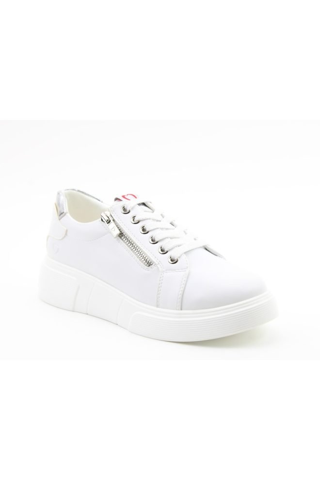 Heavenly Feet premium litesole trainers SS25-SHELBY-WHI