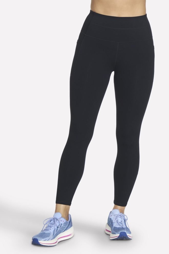 Skechers GO WALK HW 7/8 legging in black W03LG31B-BLK-1