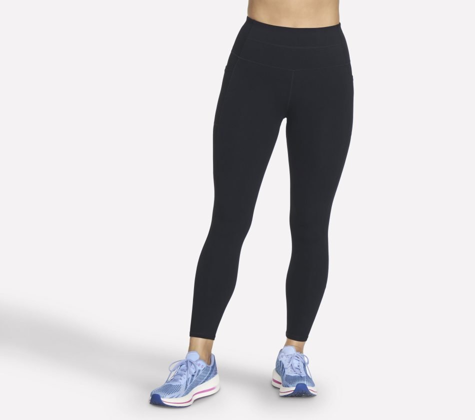 Skechers GO WALK HW 7/8 legging in black W03LG31B-BLK-1