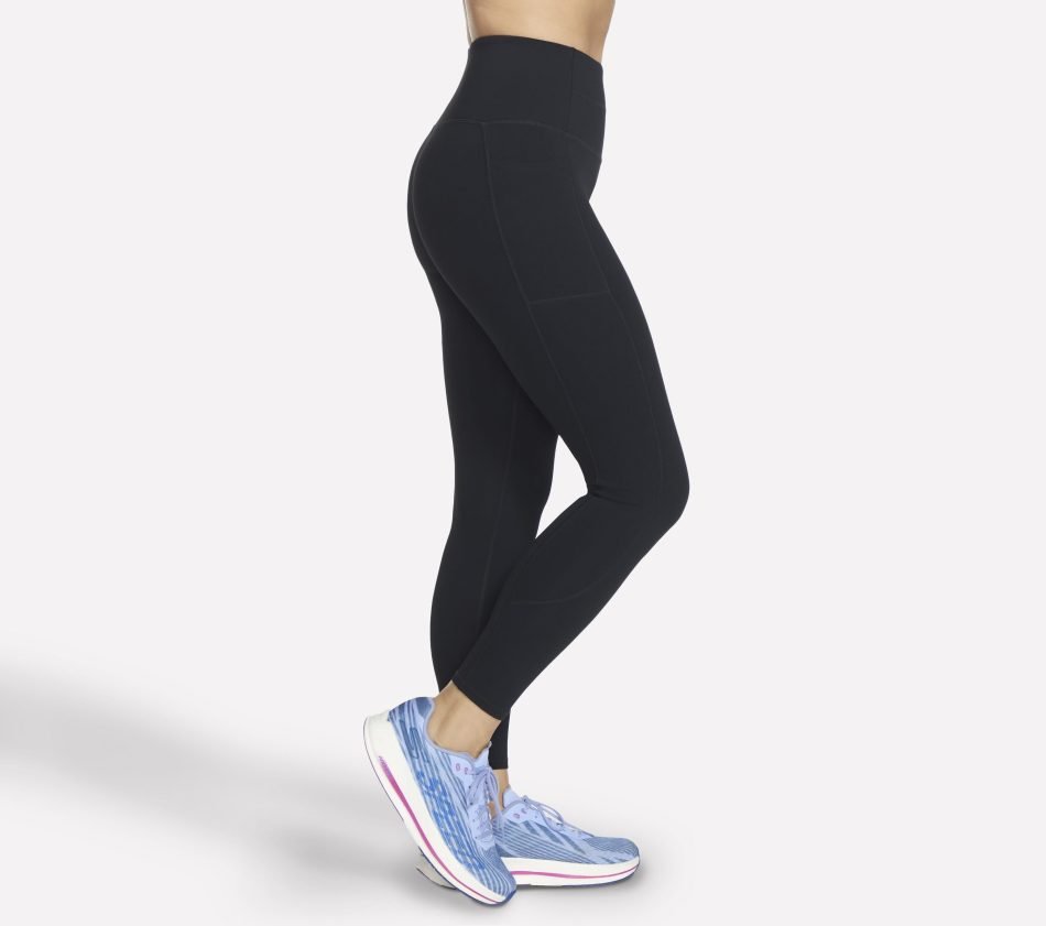 Skechers GO WALK HW 7/8 legging in black W03LG31B-BLK-1 - Image 2
